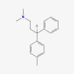 molecular formula C18H23N B1207434 Tolpropamine CAS No. 5632-44-0