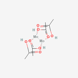 molecular formula C8H16Mo2O8 B1207458 Molybdenum, tetrakis(mu-acetato)di-, (Mo-Mo) 