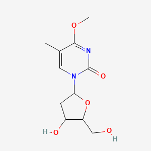 2(1H)-Pyrimidinone, 1-(2-deoxy-beta-D-erythro-pentofuranosyl)-4-methoxy-5-methyl-