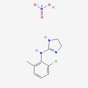 molecular formula C10H13ClN4O3 B1207480 St 93 CAS No. 56360-29-3