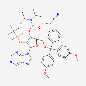 molecular formula C46H61N6O7PSi B12074835 Nebularine cep 
