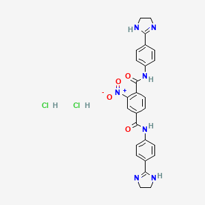 molecular formula C26H25Cl2N7O4 B1207487 Unii-Q77S2qtc0T CAS No. 5318-78-5