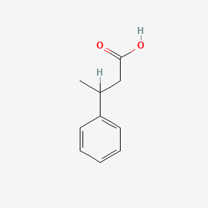 molecular formula C10H12O2 B1207492 3-Phenylbutyric acid CAS No. 4593-90-2
