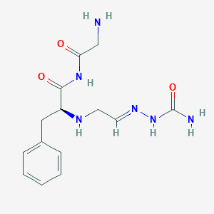 Glycyl-phenylalanyl-glycine-semicarbazone