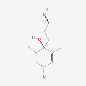 molecular formula C13H22O3 B120750 blumenol B CAS No. 36151-01-6