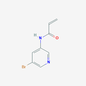 molecular formula C8H7BrN2O B12075010 N-(5-bromopyridin-3-yl)prop-2-enamide 