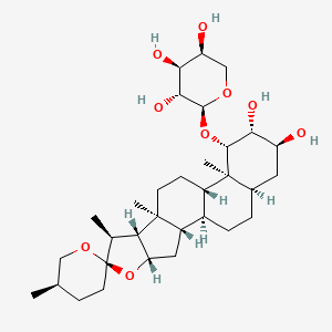 molecular formula C32H52O9 B1207506 Tokoronin CAS No. 27530-69-4