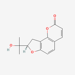 molecular formula C14H14O4 B1207510 R-(-)-Columbianetin CAS No. 52842-47-4