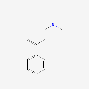 molecular formula C12H17N B12075122 Dimethyl-(3-phenyl-but-3-enyl)-amine CAS No. 37918-73-3