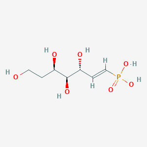 2-Deoxy-D-glucitol 6-(E)-vinylhomophosphonate