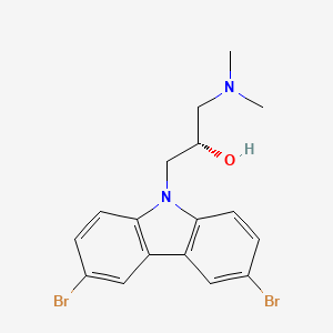 molecular formula C17H18Br2N2O B1207517 Clathrin-IN-2 