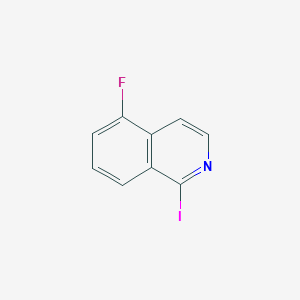molecular formula C9H5FIN B12075316 5-Fluoro-1-iodoisoquinoline CAS No. 1207448-31-4