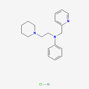 molecular formula C19H26ClN3 B1207532 Picoperine hydrochloride CAS No. 24699-40-9