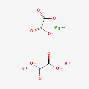 molecular formula C4K2MgO8 B1207536 Dipotassium magnesium dioxalate CAS No. 65877-79-4
