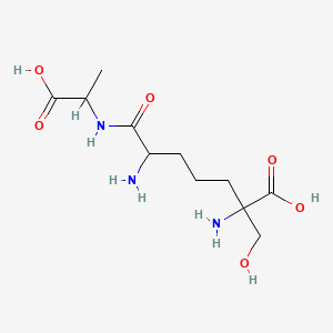 molecular formula C11H21N3O6 B1207537 DHMPA CAS No. 77625-76-4