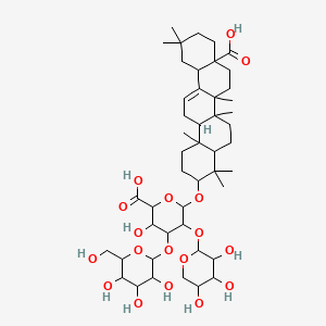 molecular formula C47H74O18 B1207543 Tarasaponin II CAS No. 155836-04-7