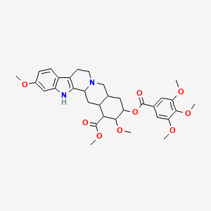 molecular formula C33H40N2O9 B1207550 Isoreserpin CAS No. 1263-58-7