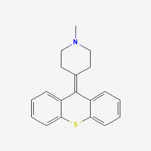 molecular formula C23H23NO4S B1207551 Pimethixene Maleate CAS No. 314-03-4