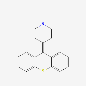 molecular formula C19H19NS B1207551 Pimethixene CAS No. 314-03-4