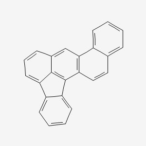molecular formula C24H14 B1207553 Naphtho(2,1-a)fluoranthene CAS No. 203-20-3