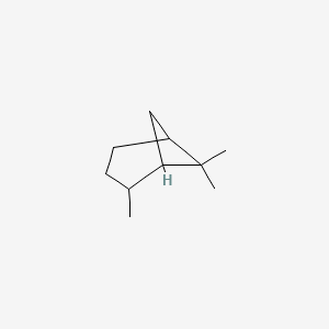 molecular formula C10H18 B1207555 Pinane CAS No. 473-55-2