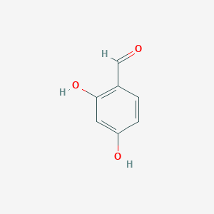 molecular formula C7H6O3 B120756 2,4-Dihydroxybenzaldehyde CAS No. 95-01-2