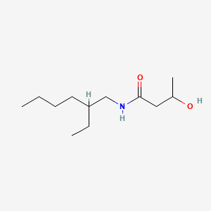molecular formula C12H25NO2 B1207564 Butoctamide CAS No. 32838-26-9