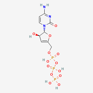 molecular formula C9H14N3O13P3 B12075710 ddhCTP 