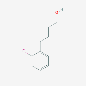 molecular formula C10H13FO B12075863 2-Fluoro-benzenebutanol 