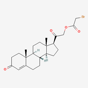 molecular formula C23H31BrO4 B1207591 21-Bromoacetoxyprogesterone CAS No. 36049-51-1