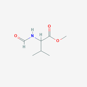 molecular formula C7H13NO3 B12075970 Methyl 2-formamido-3-methylbutanoate 