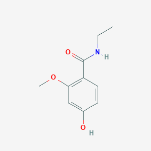 molecular formula C10H13NO3 B12075992 N-Ethyl-4-hydroxy-2-methoxybenzamide 