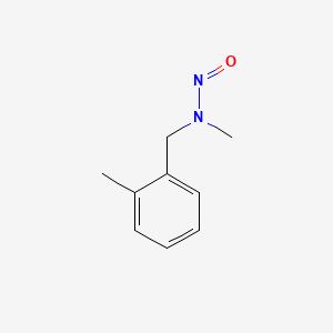 molecular formula C9H12N2O B1207618 N-Methyl-N-nitroso-(2-methylphenyl)methylamine CAS No. 62783-48-6