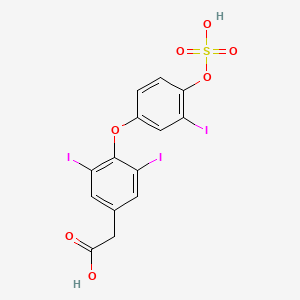 3,3',5-Triiodothyroacetic acid sulfate