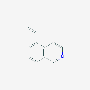 molecular formula C11H9N B12076375 5-Vinyl-isoquinoline 