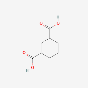 molecular formula C8H12O4 B1207665 1,3-Cyclohexanedicarboxylic acid CAS No. 3971-31-1
