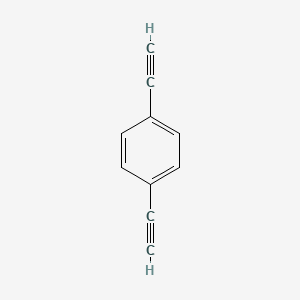 molecular formula C10H6 B1207667 1,4-二乙炔基苯 CAS No. 935-14-8