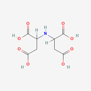 molecular formula C8H11NO8 B1207684 Imidodisuccinic acid CAS No. 7408-20-0
