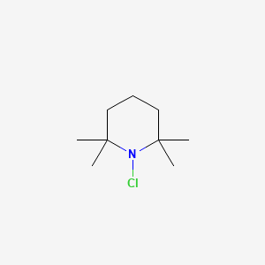 molecular formula C9H18ClN B1207695 1-Chloro-2,2,6,6-tetramethylpiperidine CAS No. 32579-76-3