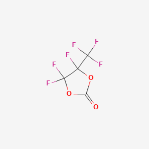 molecular formula C4F6O3 B12076951 Hfpo cyclocarbonate CAS No. 183301-52-2