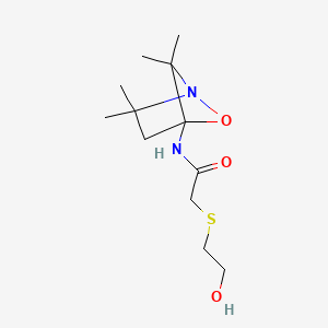 molecular formula C12H22N2O3S B1207696 SL-Mercaptoethanol CAS No. 89339-12-8