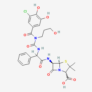 molecular formula C27H29ClN4O9S B1207697 5-Cdupa CAS No. 88852-54-4