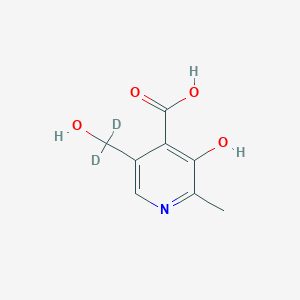 molecular formula C8H9NO4 B12077128 4-Pyridoxic Acid-d2 