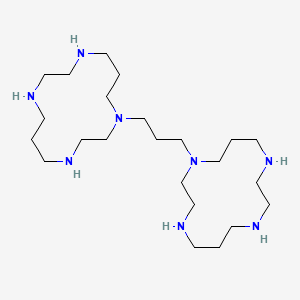 1,4,8,11-Tetraazatetradecane, 1,1'-(1,3-propanediyl)bis-