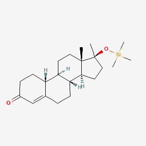 molecular formula C22H36O2Si B1207733 Silabolin CAS No. 77572-72-6