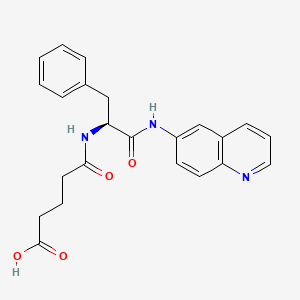 molecular formula C23H23N3O4 B1207735 6-Gpaaq CAS No. 80115-54-4
