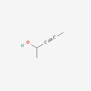 molecular formula C5H8O B1207746 3-Pentyn-2-ol CAS No. 27301-54-8