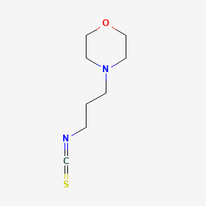 molecular formula C8H14N2OS B1207748 3-Morpholinopropyl isothiocyanate CAS No. 32813-50-6