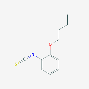 molecular formula C11H13NOS B120776 1-Butoxy-2-isothiocyanatobenzene CAS No. 141184-30-7