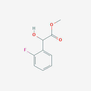 molecular formula C9H9FO3 B12077614 Methyl 2-fluoromandelate 
